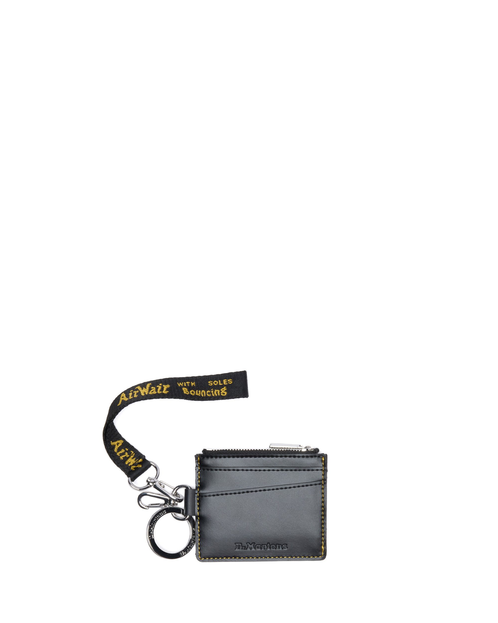 DR. MARTENS Kartenetui Card Holder (Set, Mit abnehmbarem Schlüsselänhänger), Unisex Minigeldbeutel, Kartenetui mit Logoschriftzug