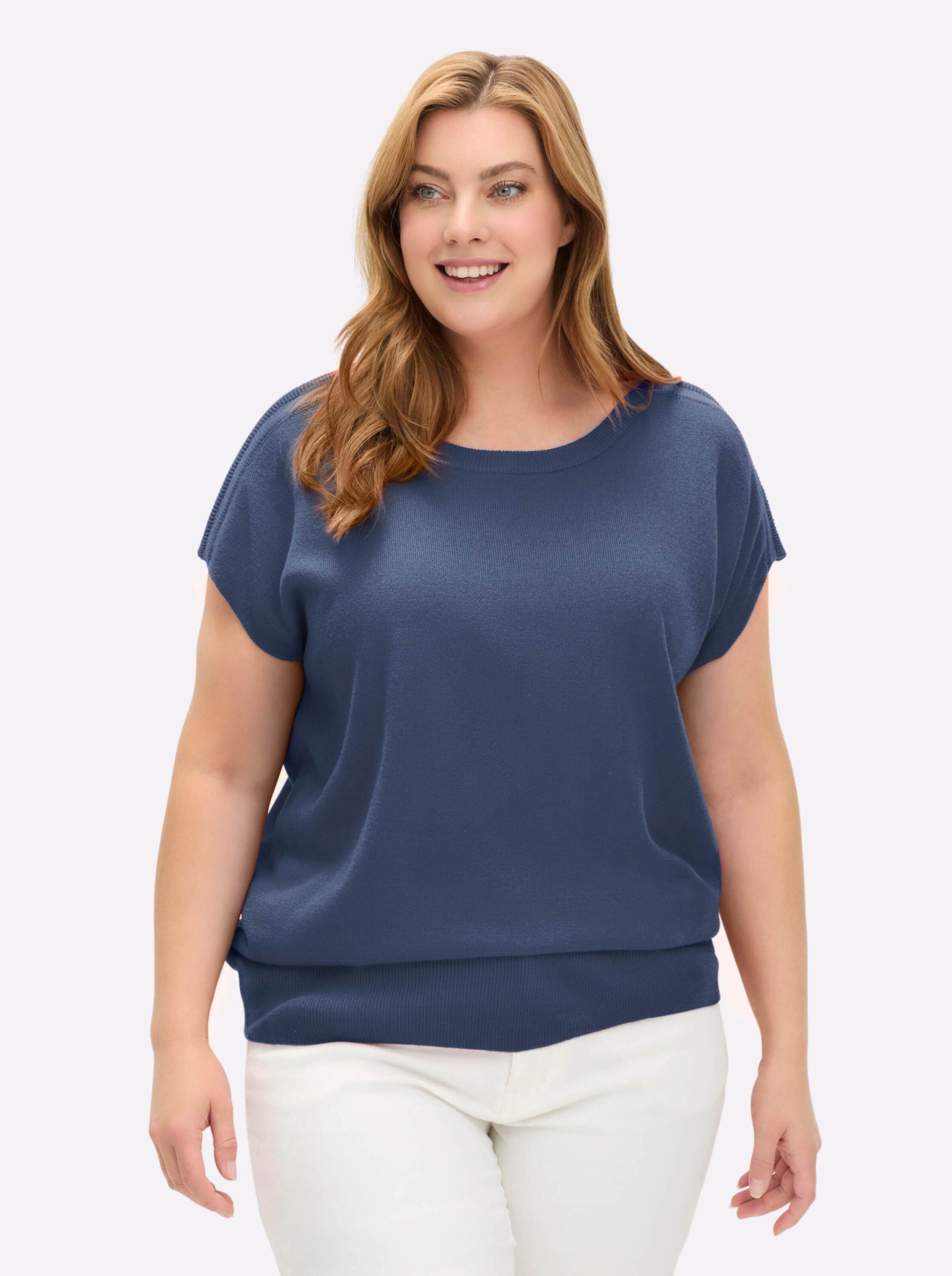 Sieh an! Pullunder Pullunder Kurzarm Jersey