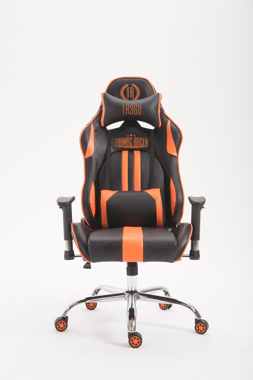 V2 schwarz/orange Chair Kunstleder, und Limit CLP drehbar Gaming höhenverstellbar