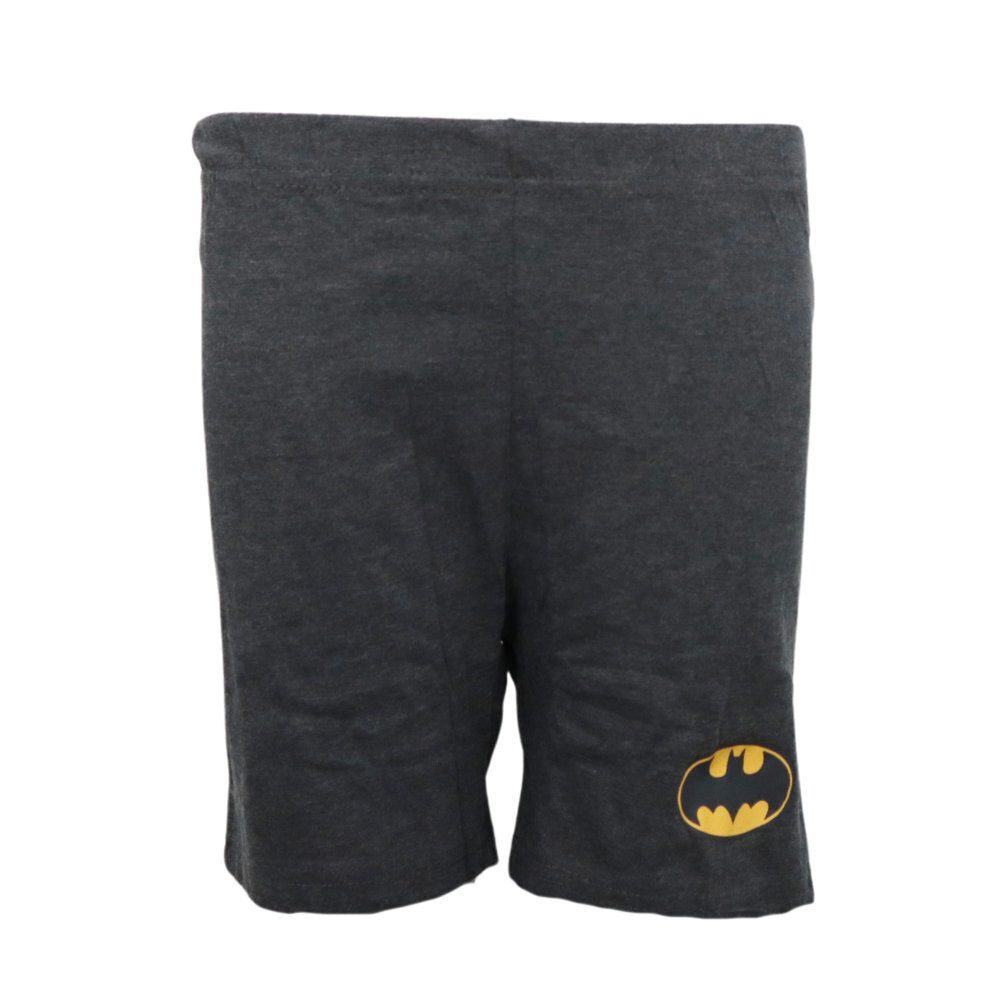 DC Comics Schlafanzug DC Comics Batman Joker Kinder kurz Pyjama Schlafanzug Gr. 98 bis 116 - 100% Baumwolle