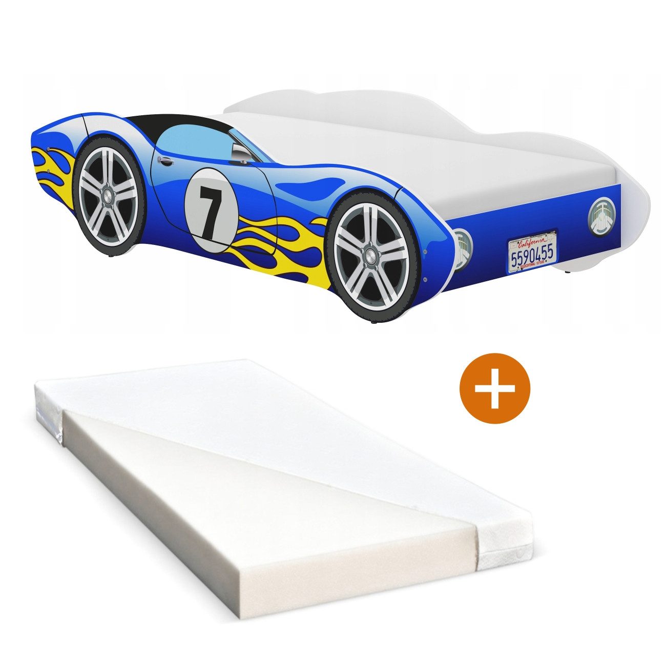 iGLOBAL Kinderbett Autobett Cars Bett Jugendbett günstig online kaufen