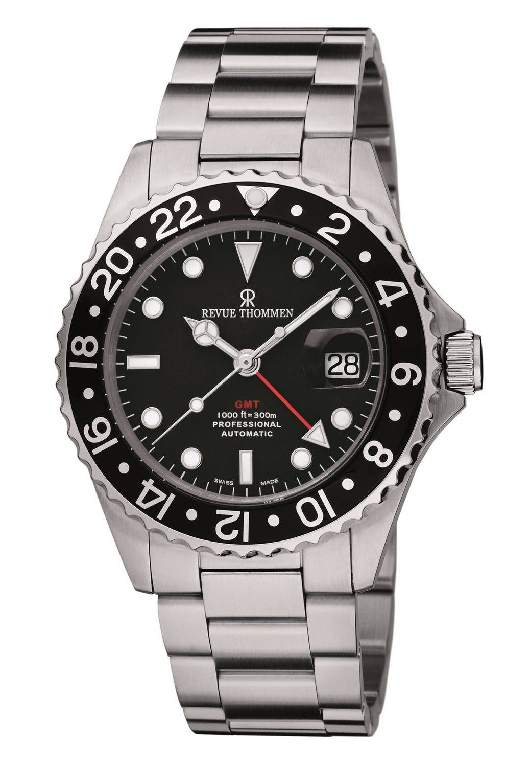 Revue Thommen Automatikuhr Diver GMT