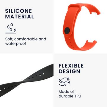 kwmobile Uhrenarmband 2x Sportarmband für Xiaomi Redmi Smart Band Pro, Armband TPU Silikon Set Fitnesstracker