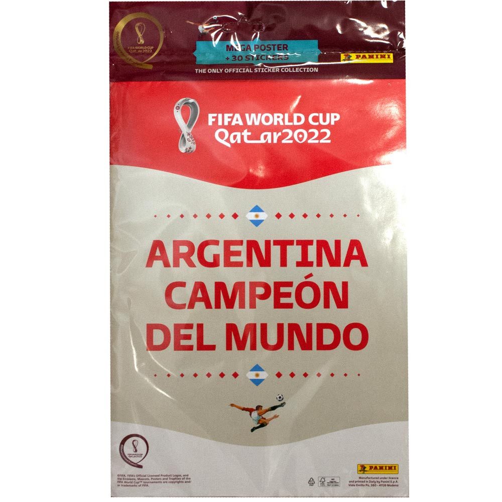 Panini Sammelkarte Panini WM 2022 Qatar Sammelsticker - Winner Complete Set