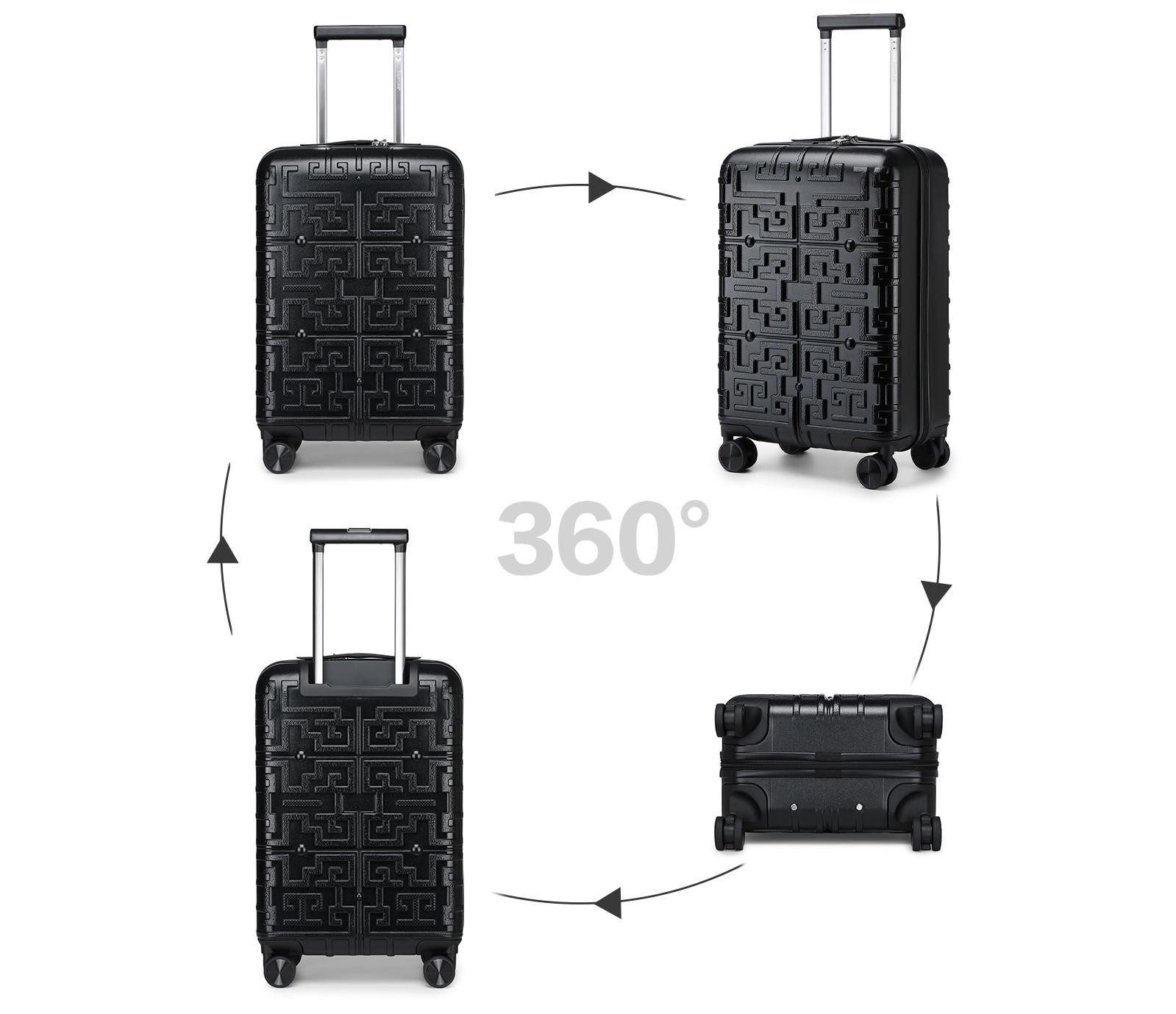 Supercase Handgepäck-Trolley Reisekoffer Handgepäck 55x35x23, TSA, günstig online kaufen