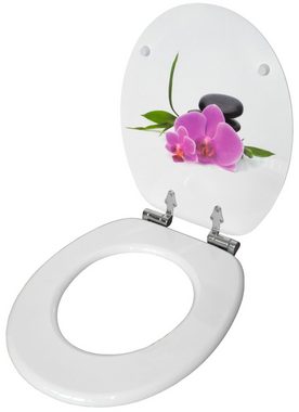 Sanilo WC-Sitz Orchidee, mit Absenkautomatik