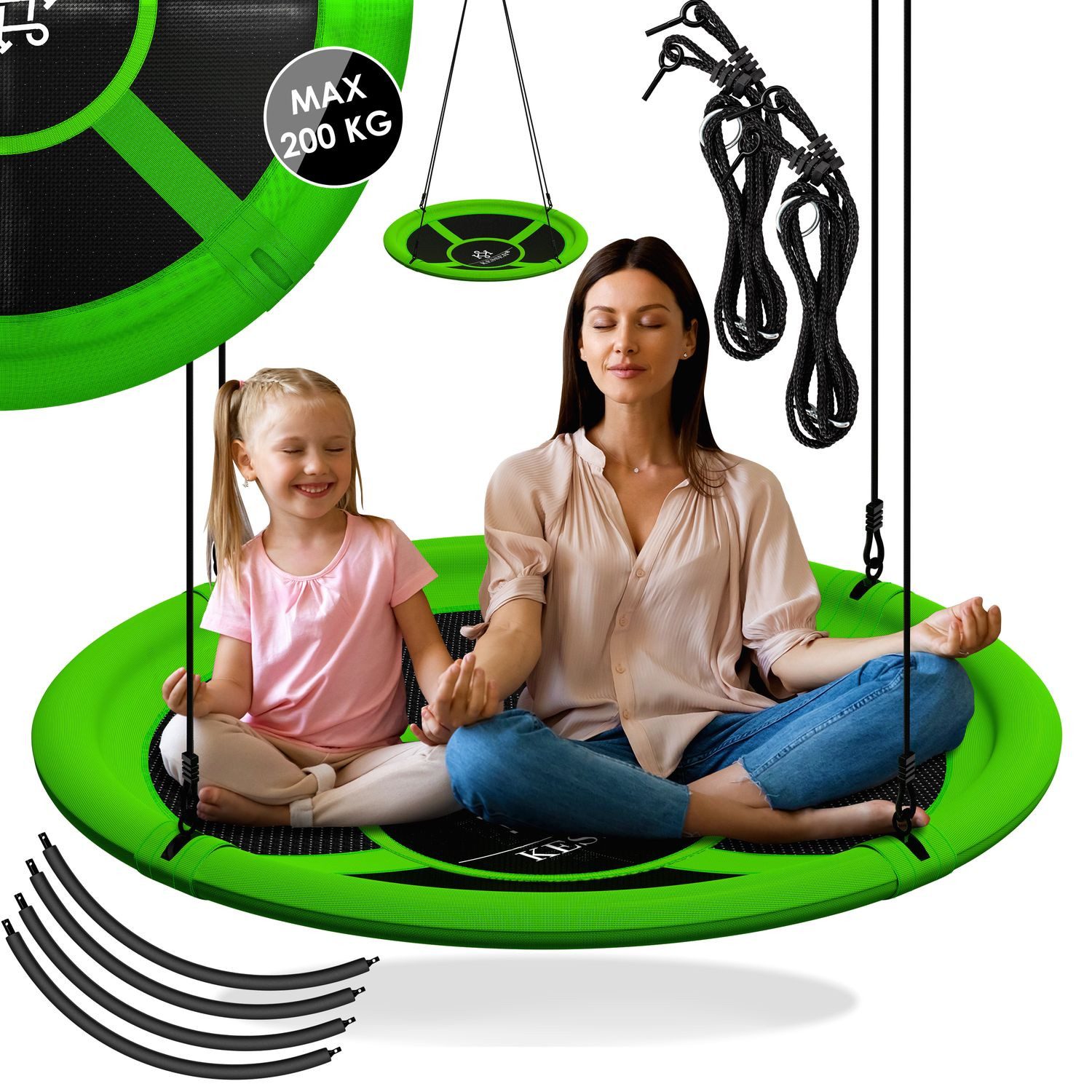 KESSER Einzelschaukel, Nestschaukel Tellerschaukel Hängeschaukel Rundschauk günstig online kaufen