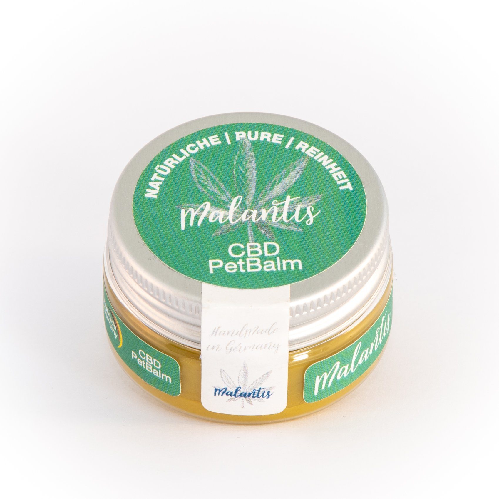 und Pfoten Pfotenbalsam PetBalm Fellpflege, CBD von Butter Körperbalsam Capuacu mit Pflege Haustiere Huf Kälte Nässe Kokosöl, bei Malantis - Pferden und für Mandelöl, Pflege