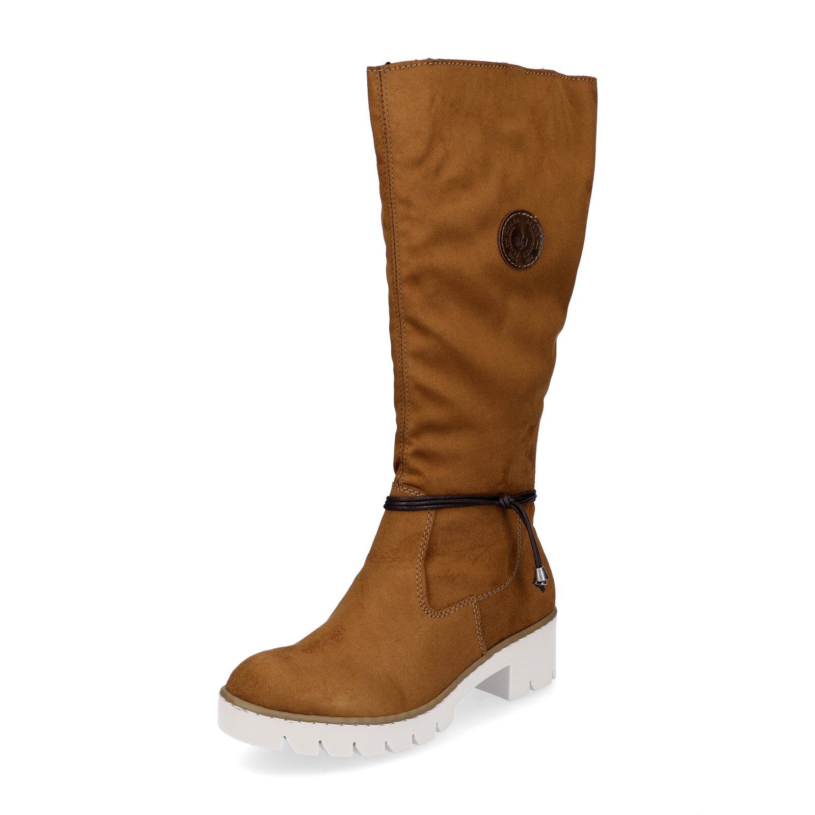 Rieker, Hwk Damen Stiefel, Textil-Schnürstiefel in braun für