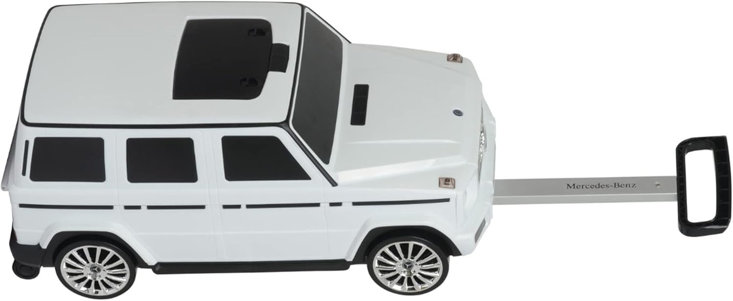COIL Rutscherauto Kinderkoffer, Koffer, Rutschauto, Mercedes, Reisekoffer, ab 2 Jahren