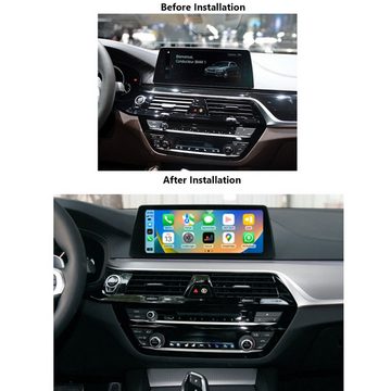 TAFFIO Für BMW X3 X4 F25 F26 CIC 12" Touchscreen Android GPS USB Carplay Einbau-Navigationsgerät