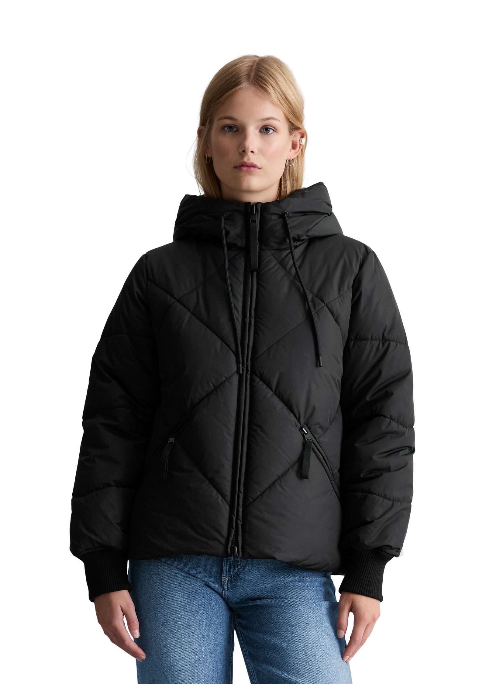 Marc O'Polo DENIM Outdoorjacke aus recyceltem Polyester