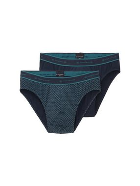 TOM TAILOR Hüftslip Slips 2-er Set (im Doppelpack)