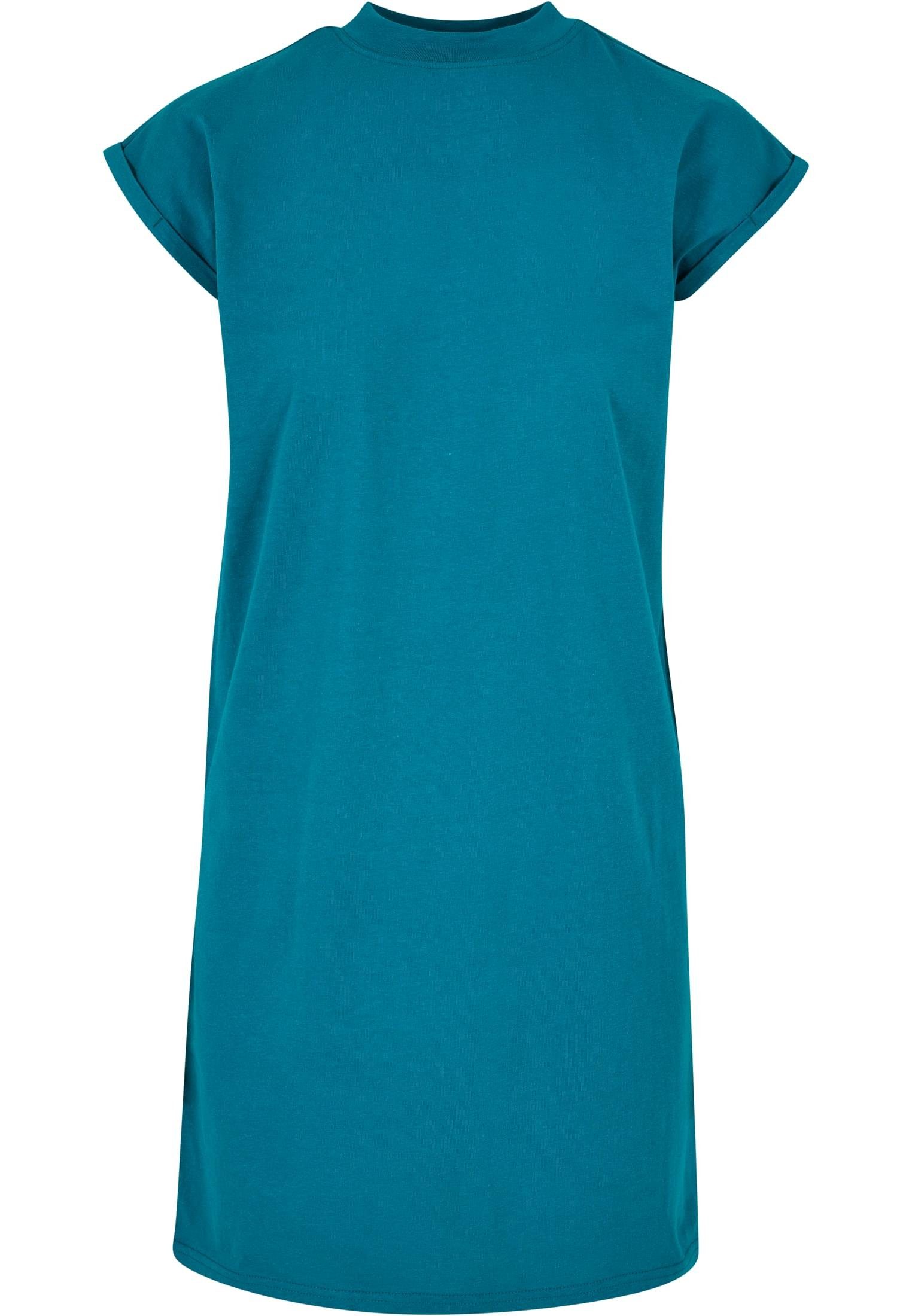 Shoulder Turtle URBAN Jerseykleid CLASSICS Ladies Damen Dress (1-tlg) Extended watergreen