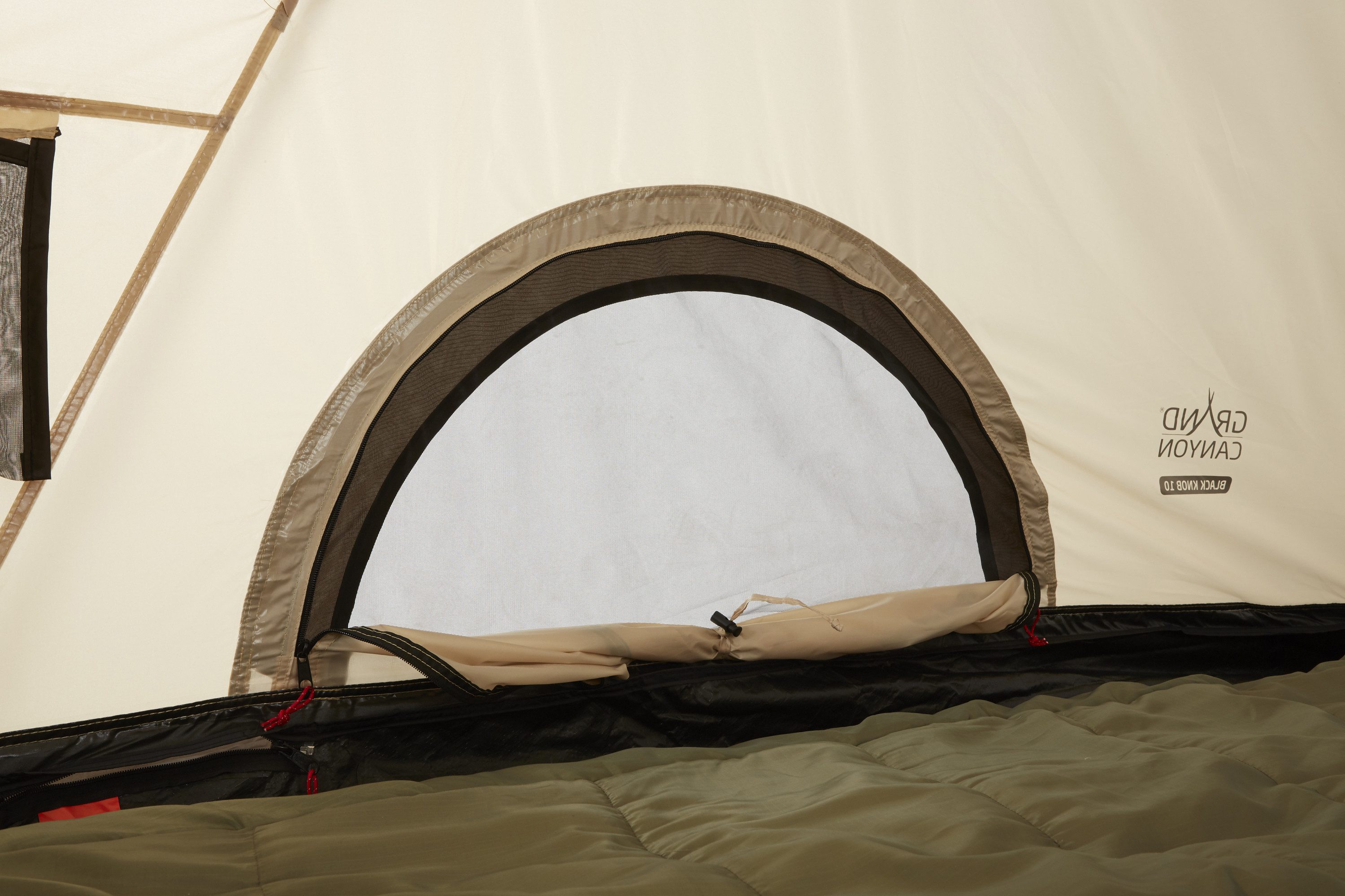 GRAND CANYON Tipi-Zelt BLACK KNOB 10, Personen: 10 (1 tlg)