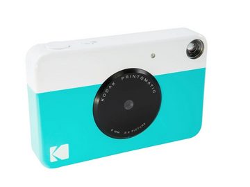 Kodak Printomatic Blue Sofortbildkamera (5 MP, Vollfarbdrucke auf ZINK 2x3-Fotopapier mit Sticky-Back-Funktion)