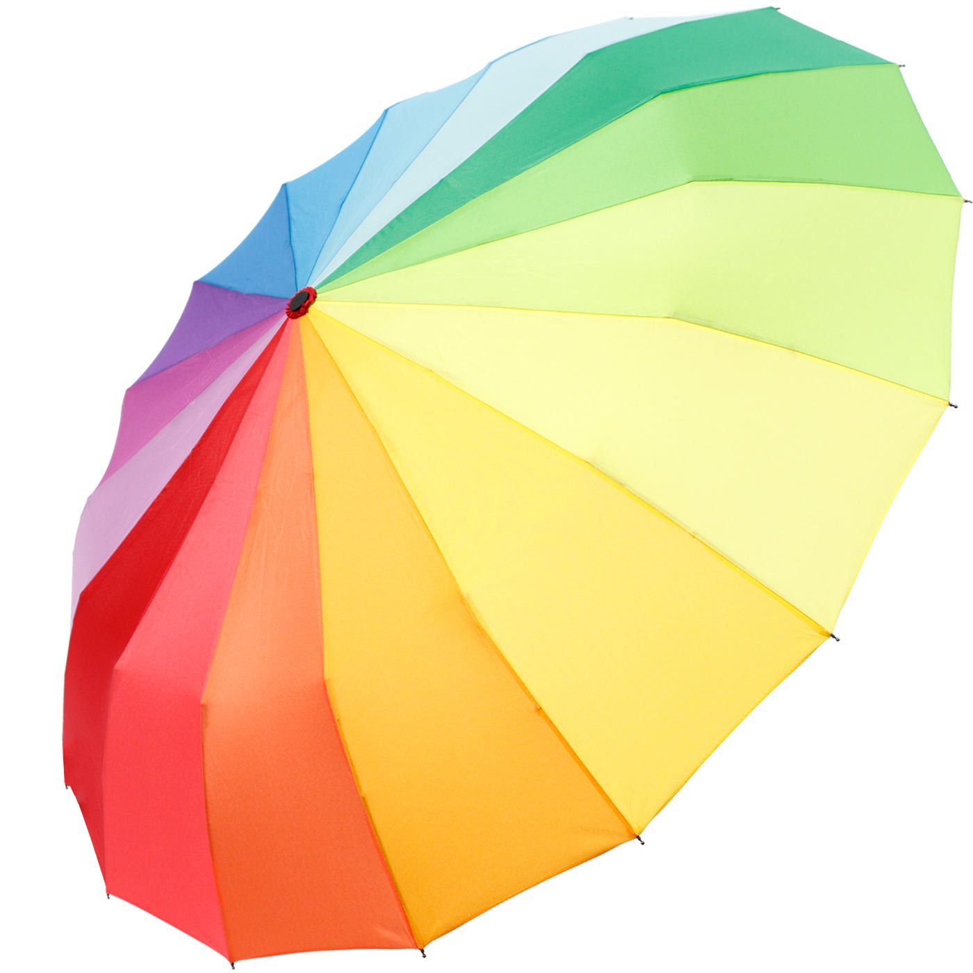 iX-brella Taschenregenschirm Mini mit 16 Streben extra stabil und farbenfroh, farbenfroh – Bild 2 von 5