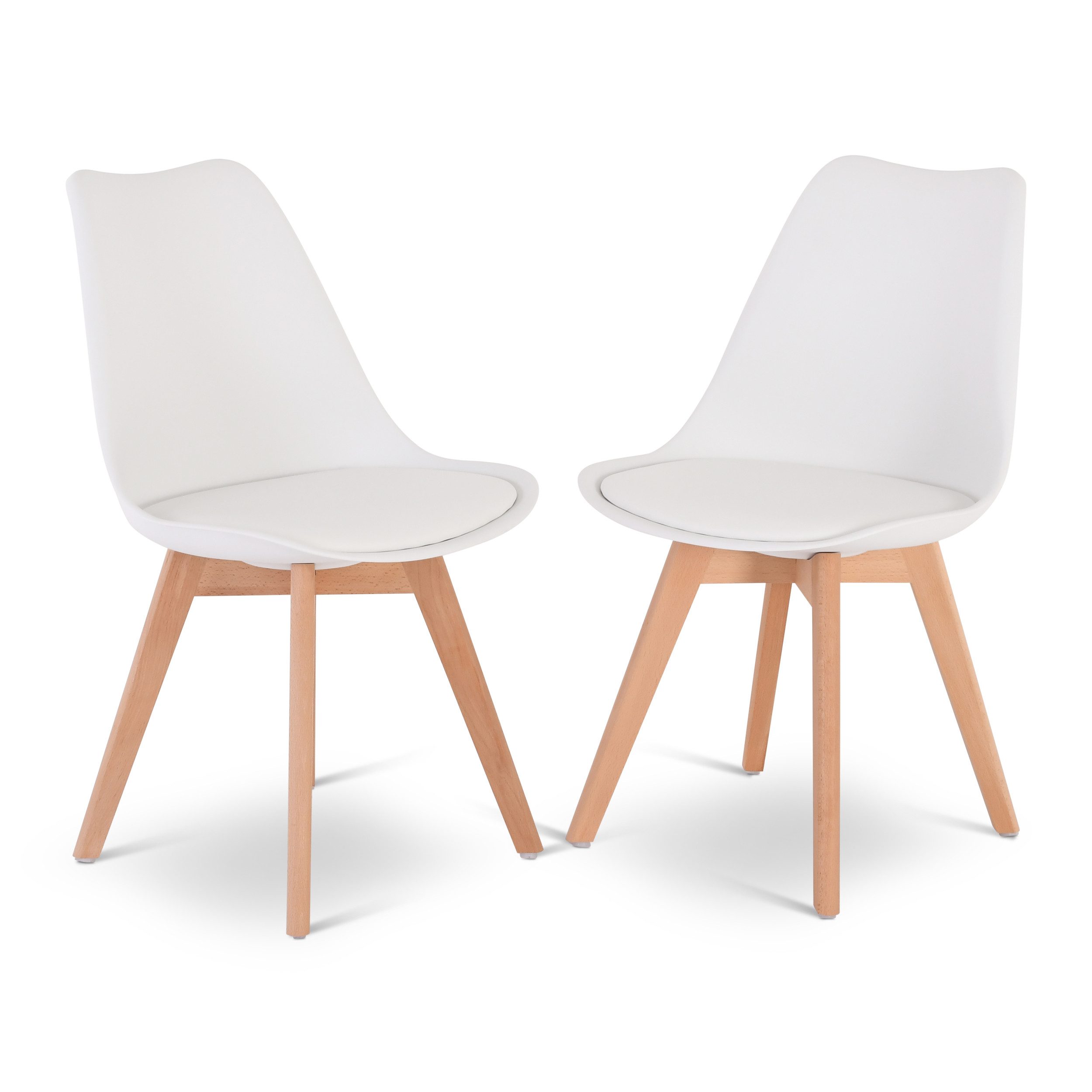 Raburg Esszimmerstuhl Küchenstuhl im Retro-Design, gepolstert, günstig online kaufen