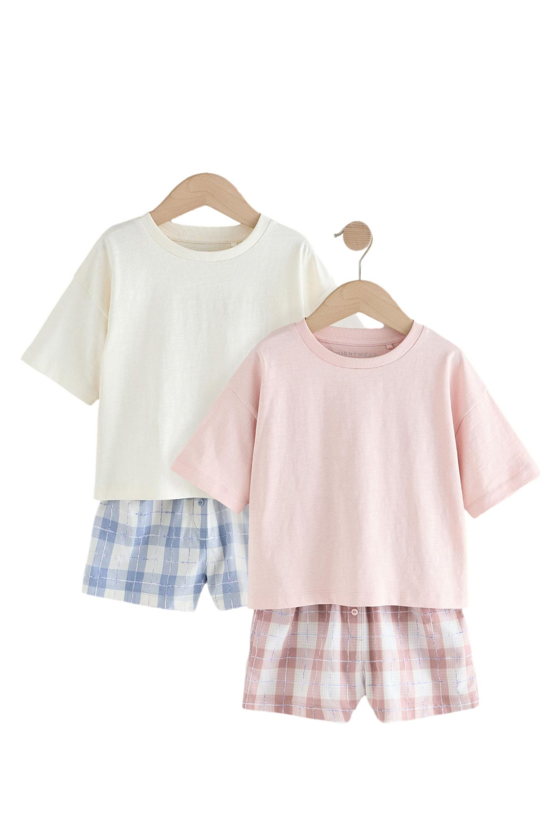 Pyjama Kurze Schlafanzughose aus Webmaterial im 2er-Pack