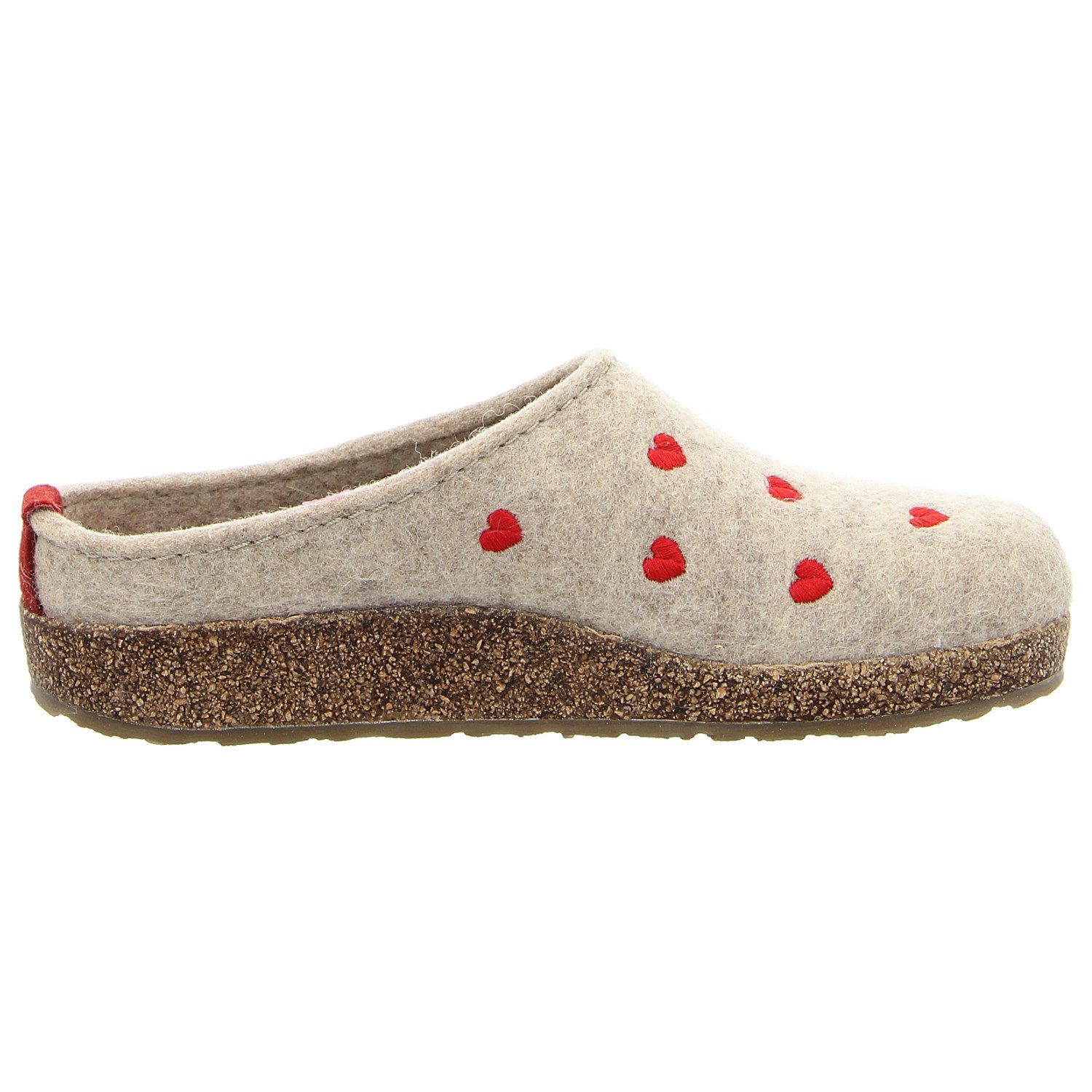 Haflinger Grizzly Cuoricini Hausschuh