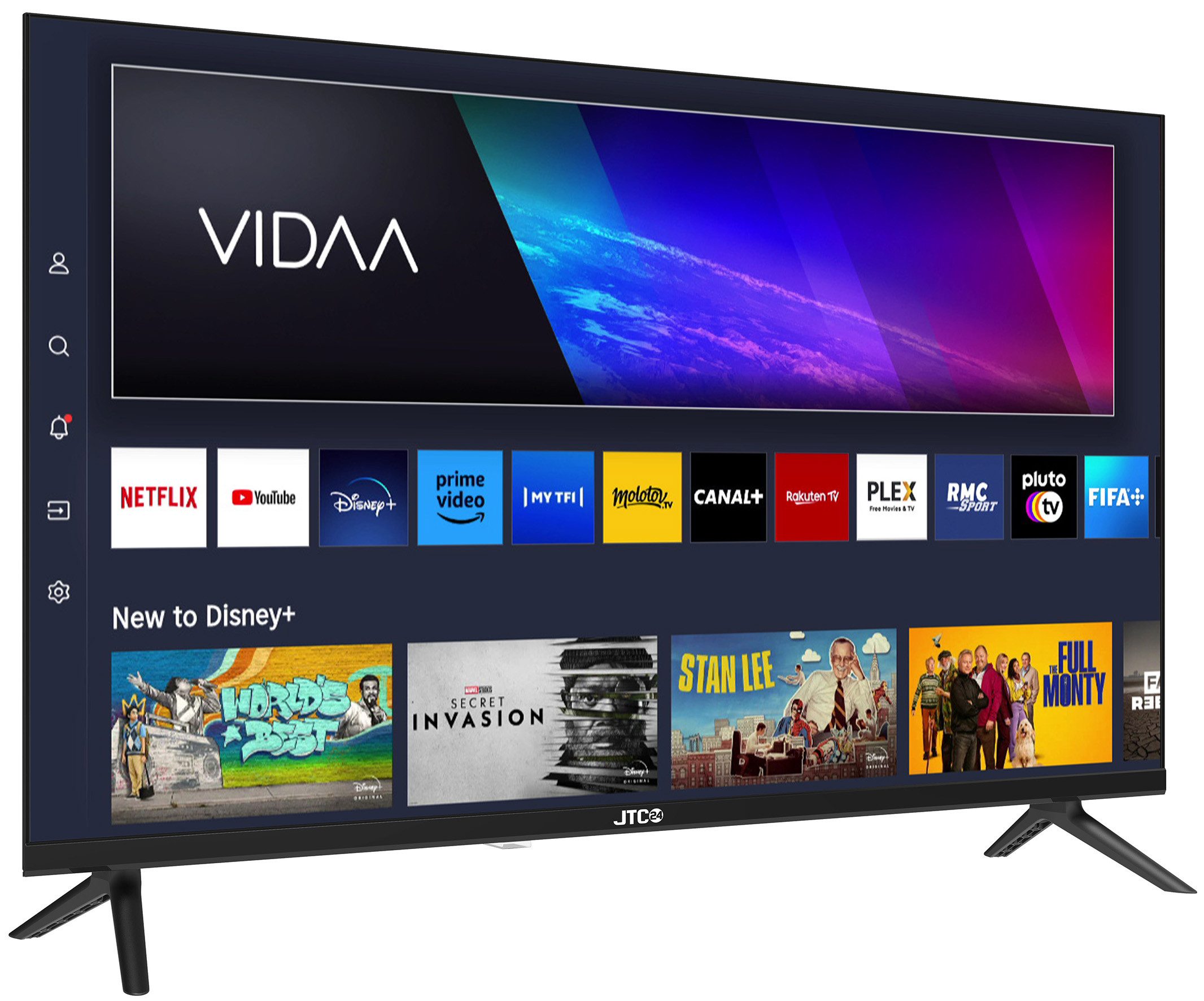 JTC-24 JTCS32H39323FL LED-Fernseher (80,...