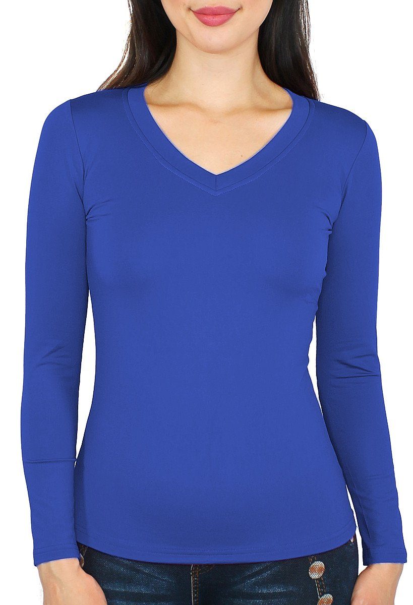 dy_mode Thermohemd Thermo Langarmshirt Damen Thermoshirt günstig online kaufen