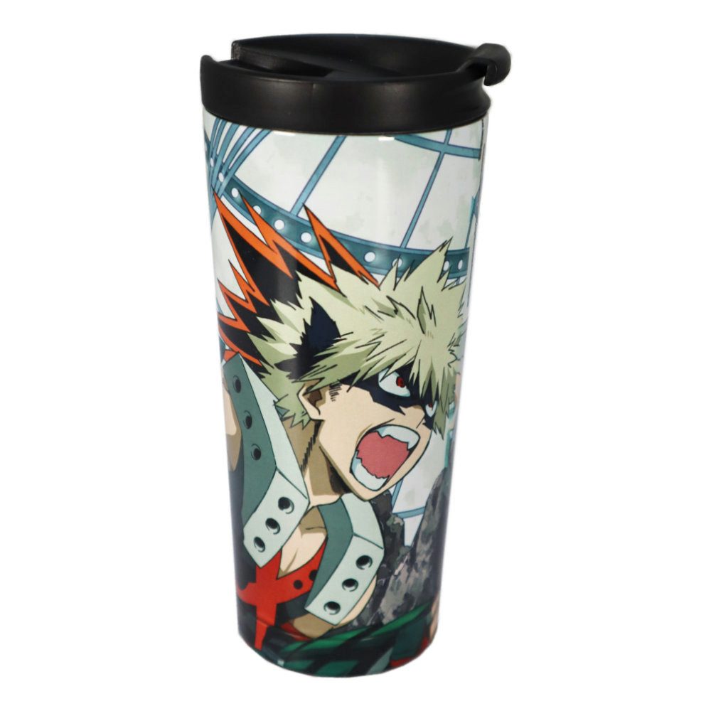 MY HERO ACADEMIA Thermobecher Anime MY HERO ACADEMIA Edelstahl Thermo Kaffeebecher, Edelstahl, doppelwandig Becher 425 ml