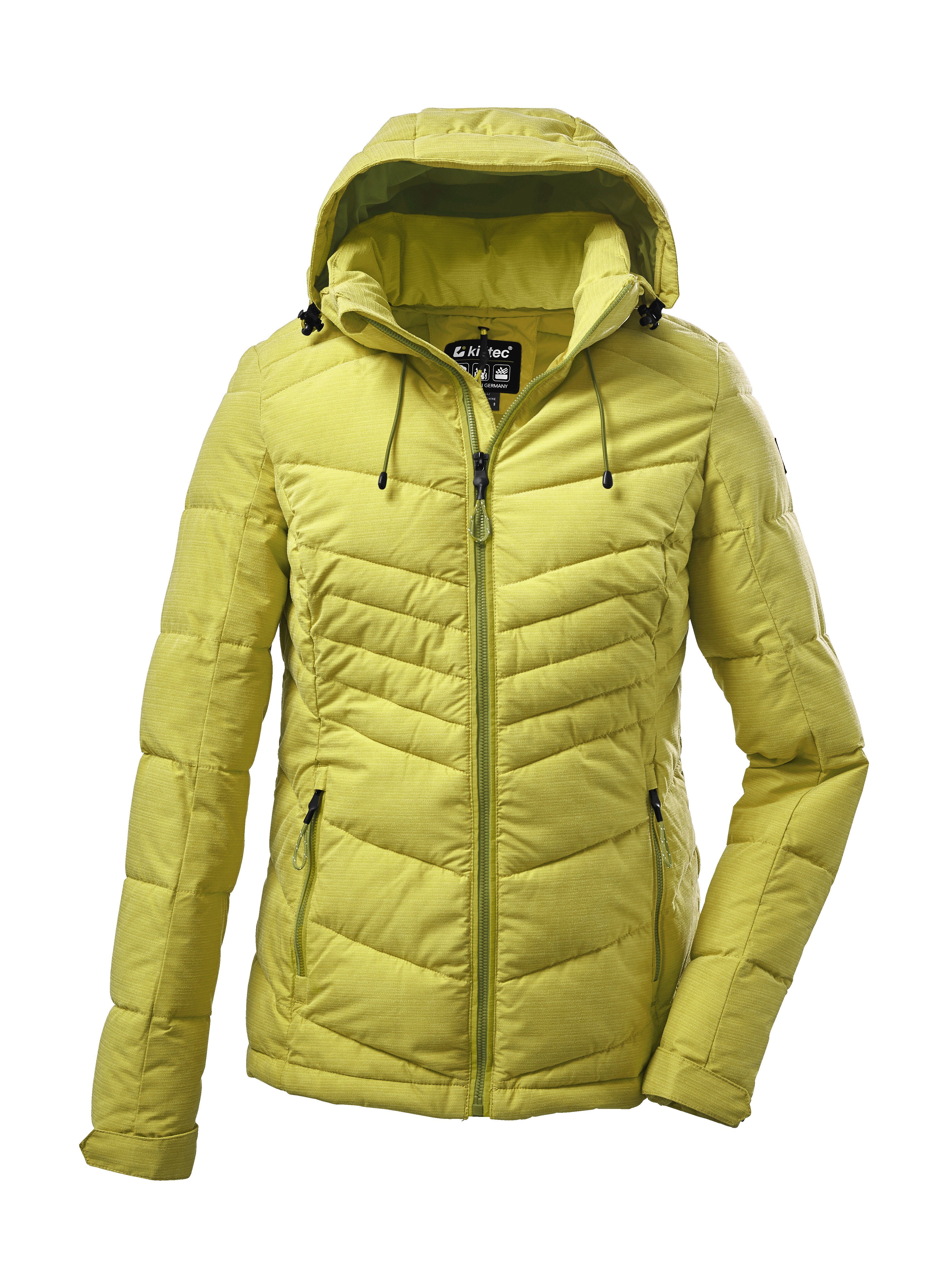 Killtec Steppjacke KOW 149 WMN QLTD JCKT, Jacke in Daunenoptik mit  regulierbarer, abzippbarer Kapuze