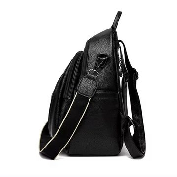 SHG Freizeitrucksack ⌂ Rucksack Cityrucksack Tagesrucksack Damenrucksack (Farbe: Braun), Freizeit Reise Sport Arbeit Schule Uni Konzert Shopping Festival