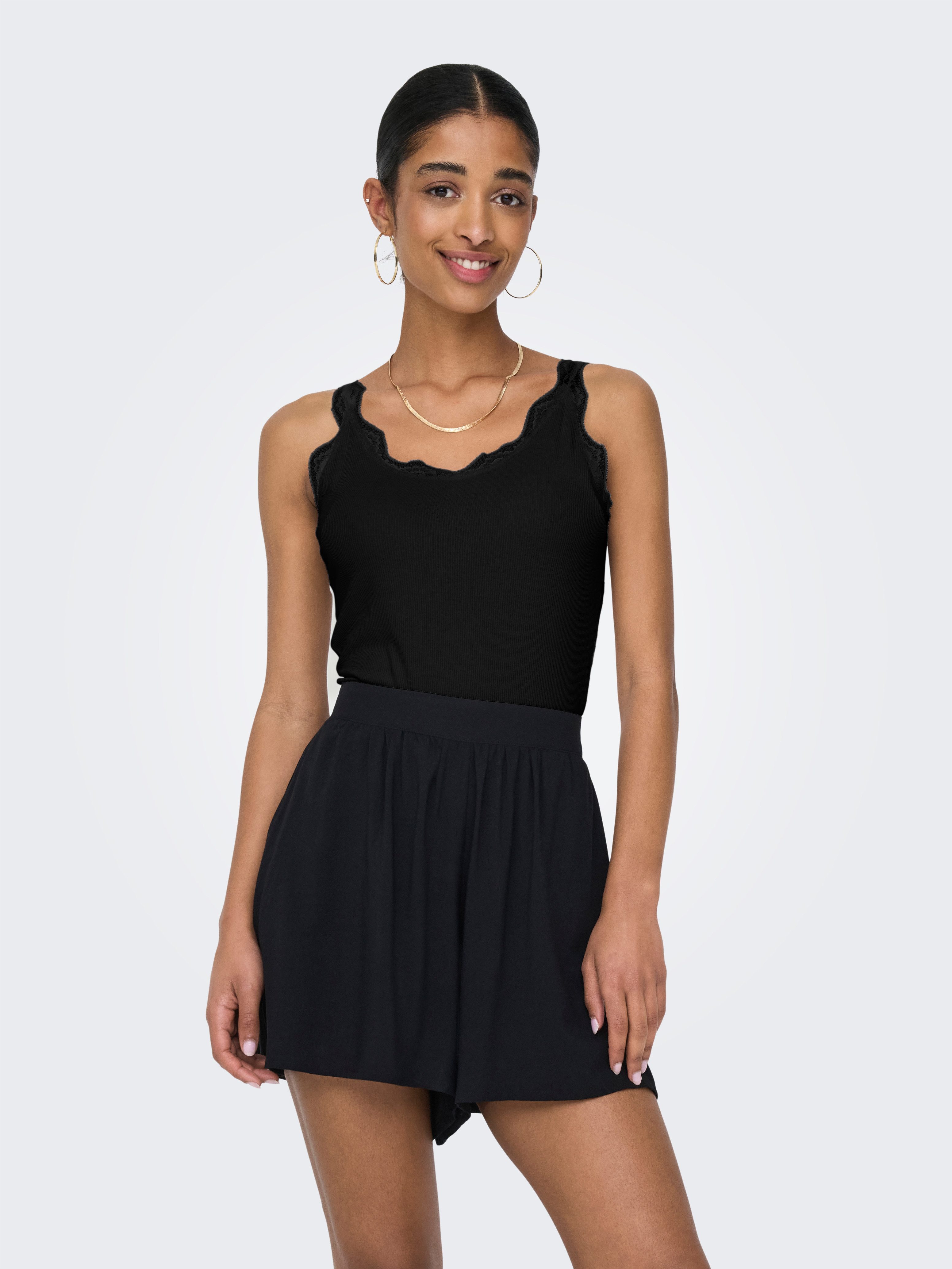 ONLY Ripptanktop ONLELLIS LIFE S/L TOP günstig online kaufen