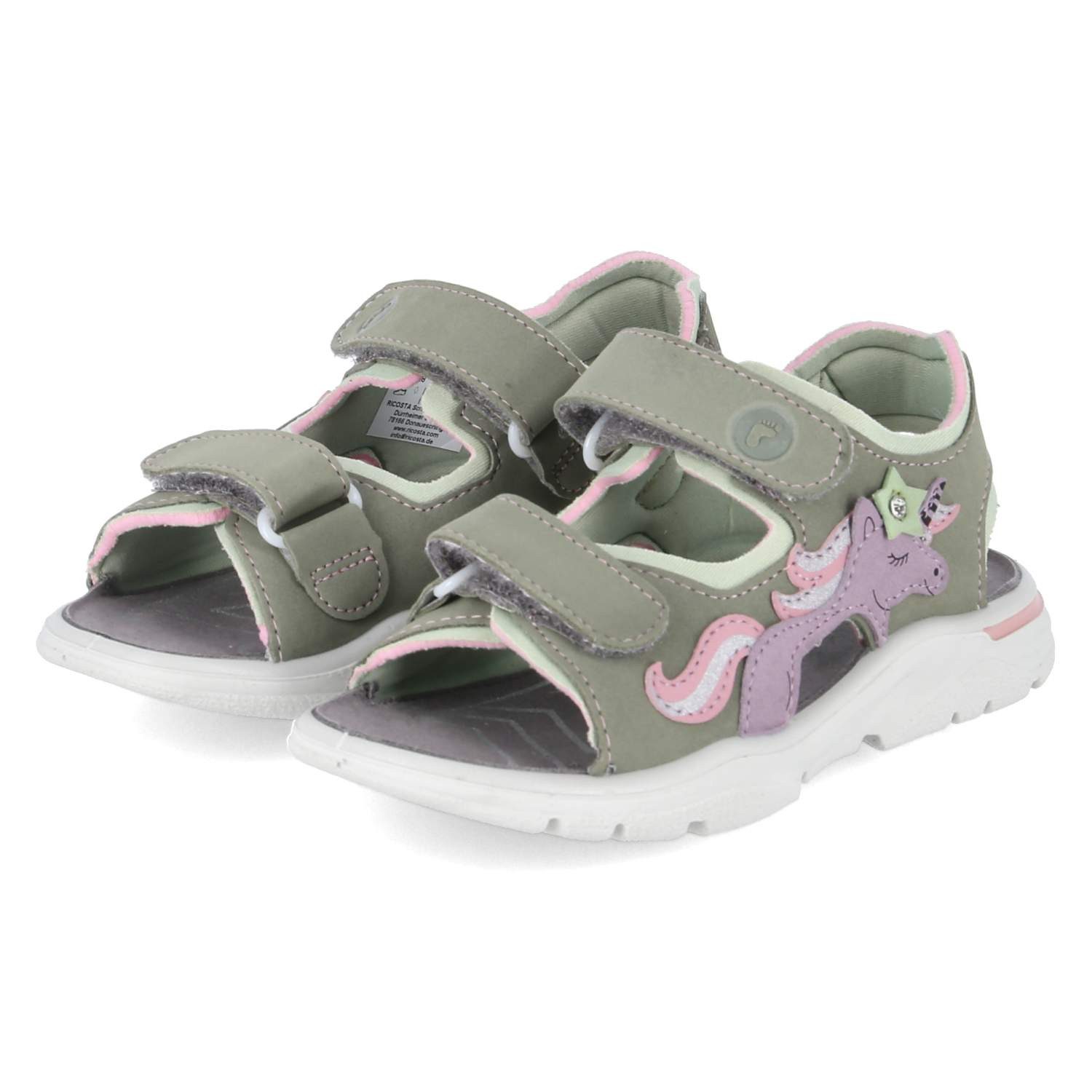 Ricosta Ricosta 50 6702400/530 Mädchen Synthetik grün Sandalette