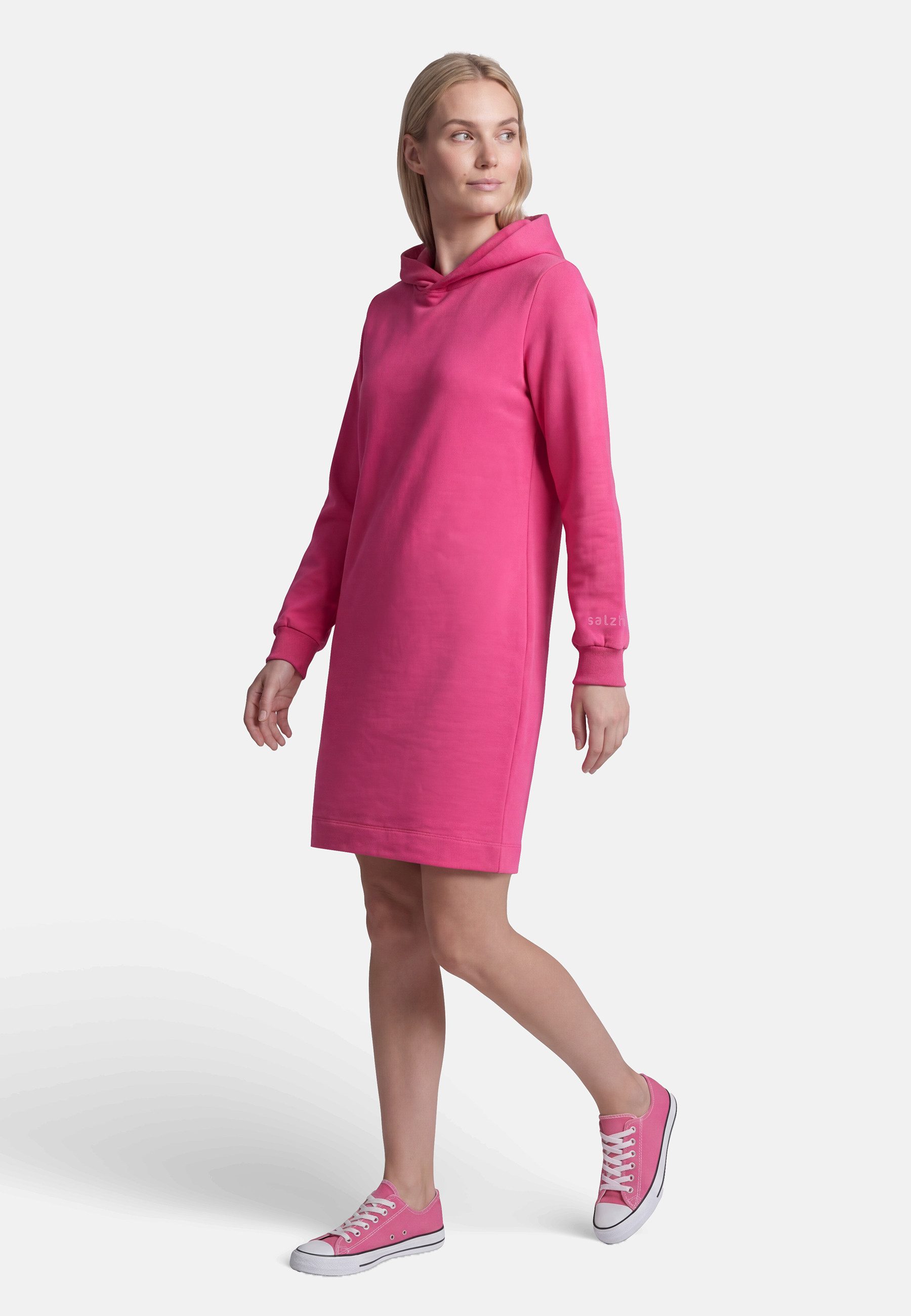 salzhaut Midikleid AFFLUERN Damen Leicht tailliert salzhaut – nordisch frisch, lässig und frech für jeden Tag! – Bild 4 von 5