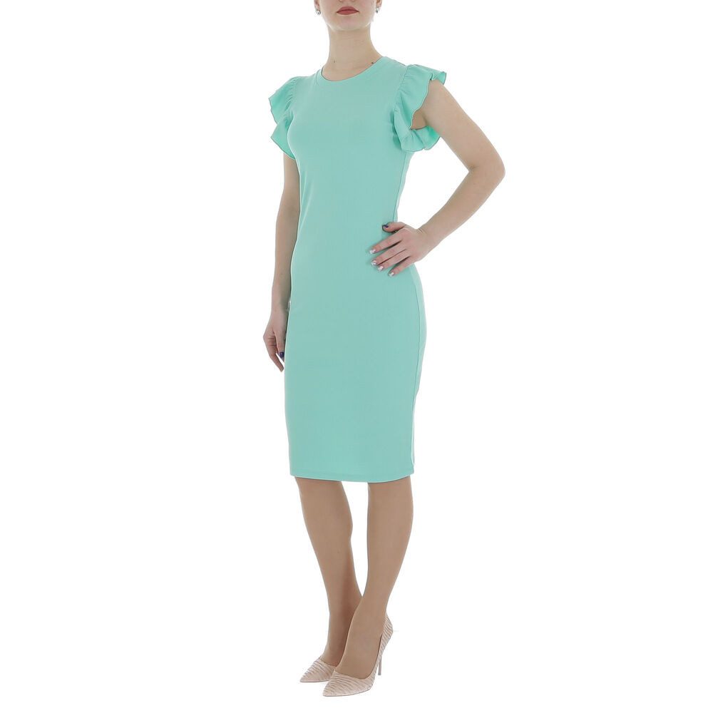 Ital-Design Sommerkleid Damen Freizeit (86164471) Rüschen günstig online kaufen