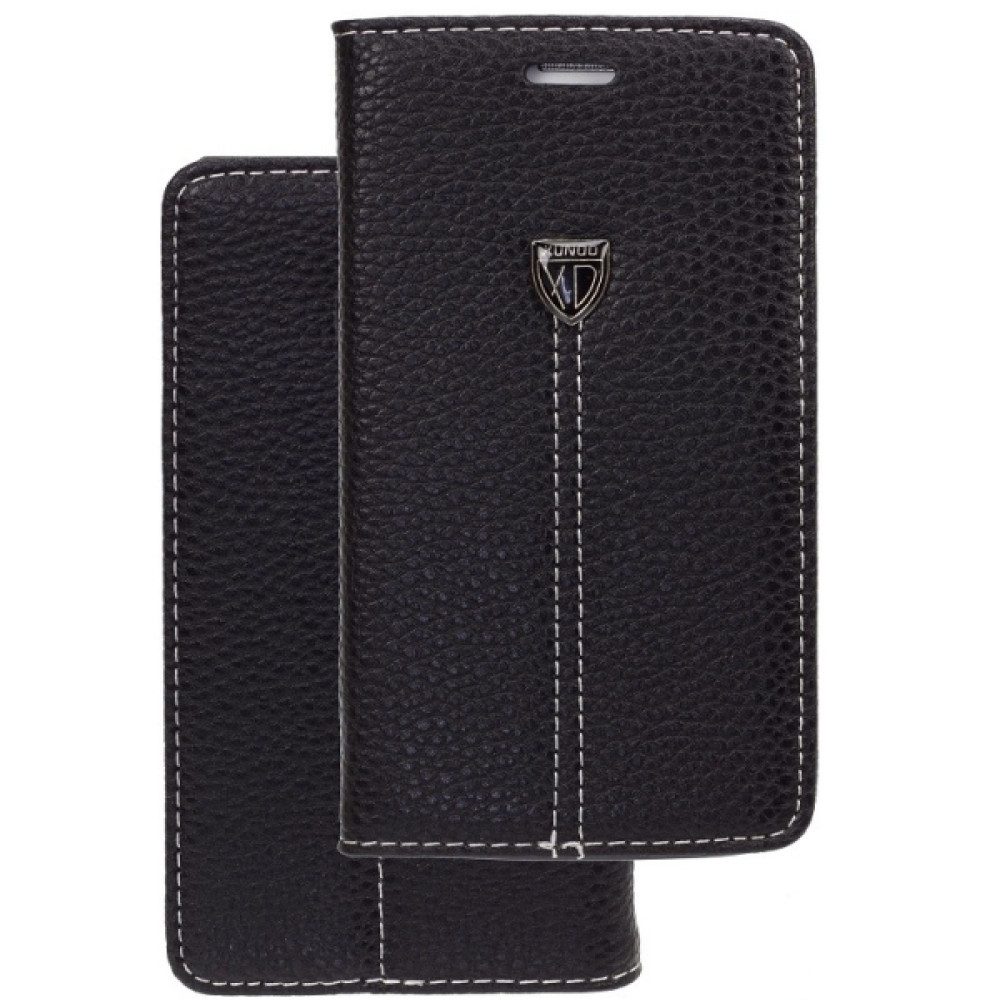 Handytasche Book Case Handyhülle für Huawei P10 Plus Schwarz Schutz Tasche (Book Cover)