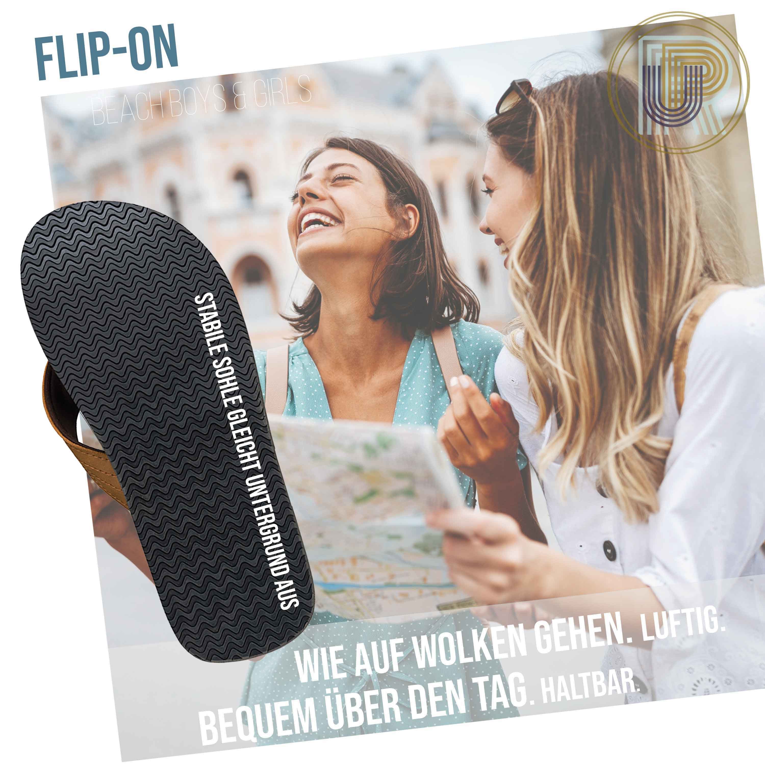 Ultrapower Flip-On Zehentrenner Badelatschen Zehenstegpantolette Zehentrenner (Flip Flops Komfort und Stil)