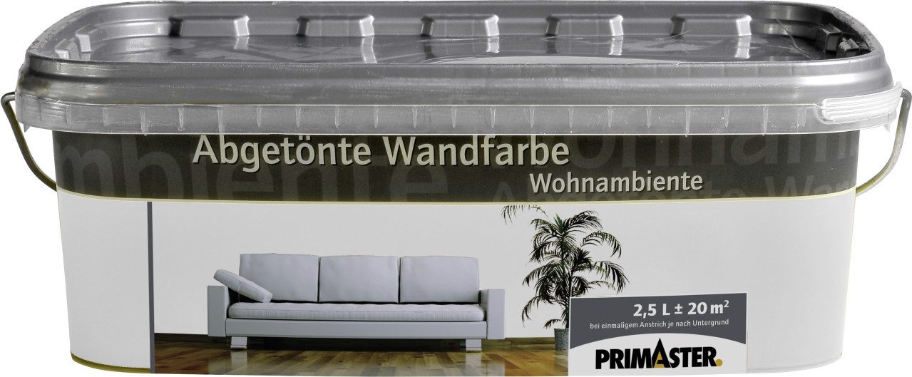 Wandfarbe Primaster Wandfarbe Wohnambiente 2,5 L antikweiß