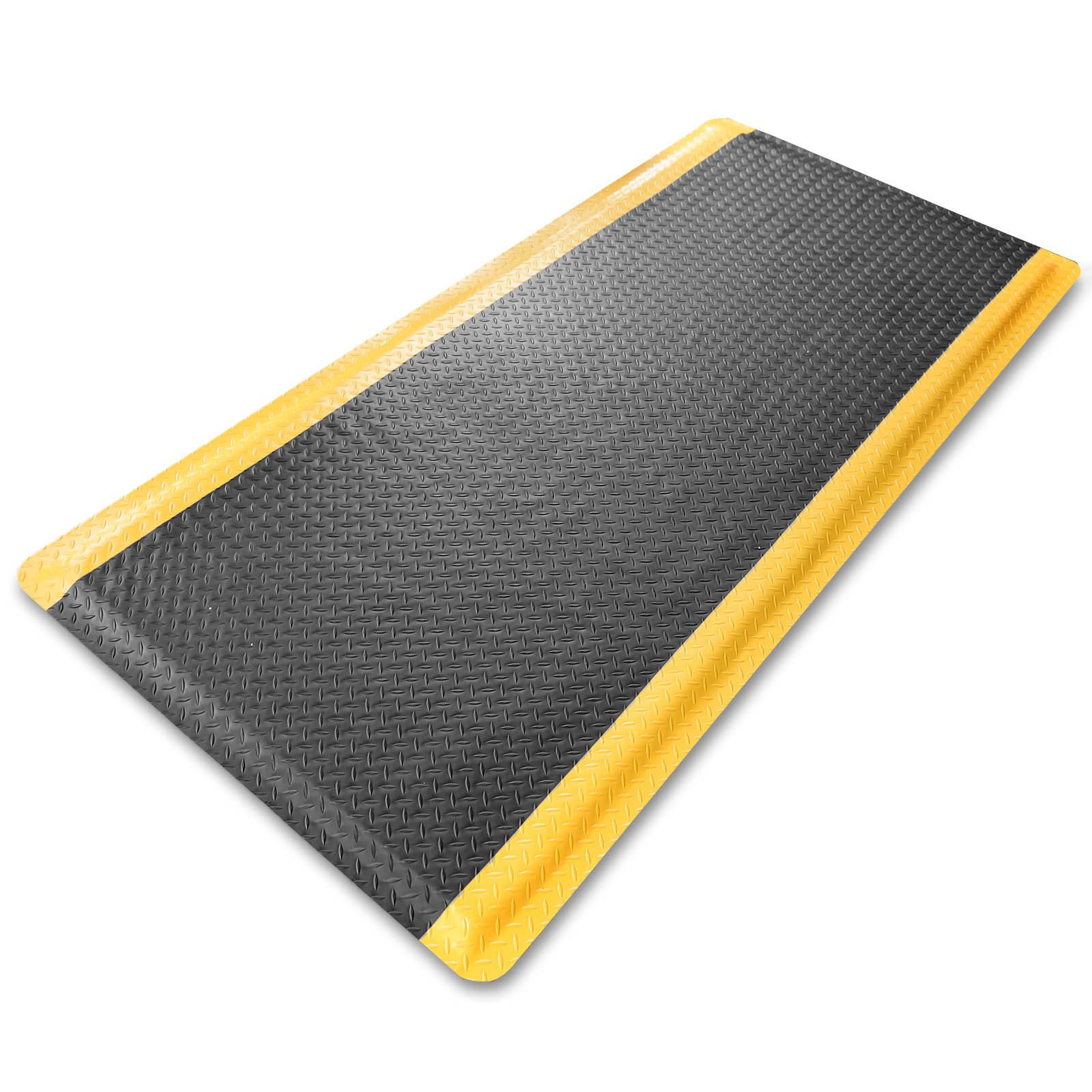 Nova Forma Gummimatte Anti-Ermüdungsmatte ERGOPRO DIAMOND - zweilagig, Arbeitsplatzmatte mit PVC-Schaumrücken - rutschhemmend & robust
