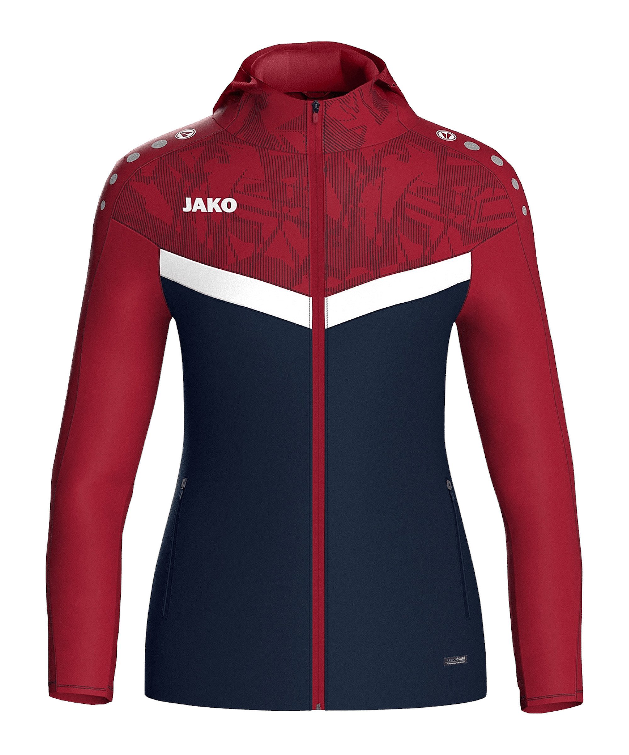 Jako Trainingshose Iconic Kapuzenjacke Damen (1-tlg) Kapuze