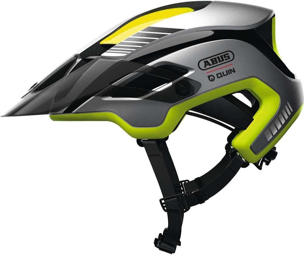 ABUS Fahrradhelm MonTrailer neon yellow L QUIN Ready