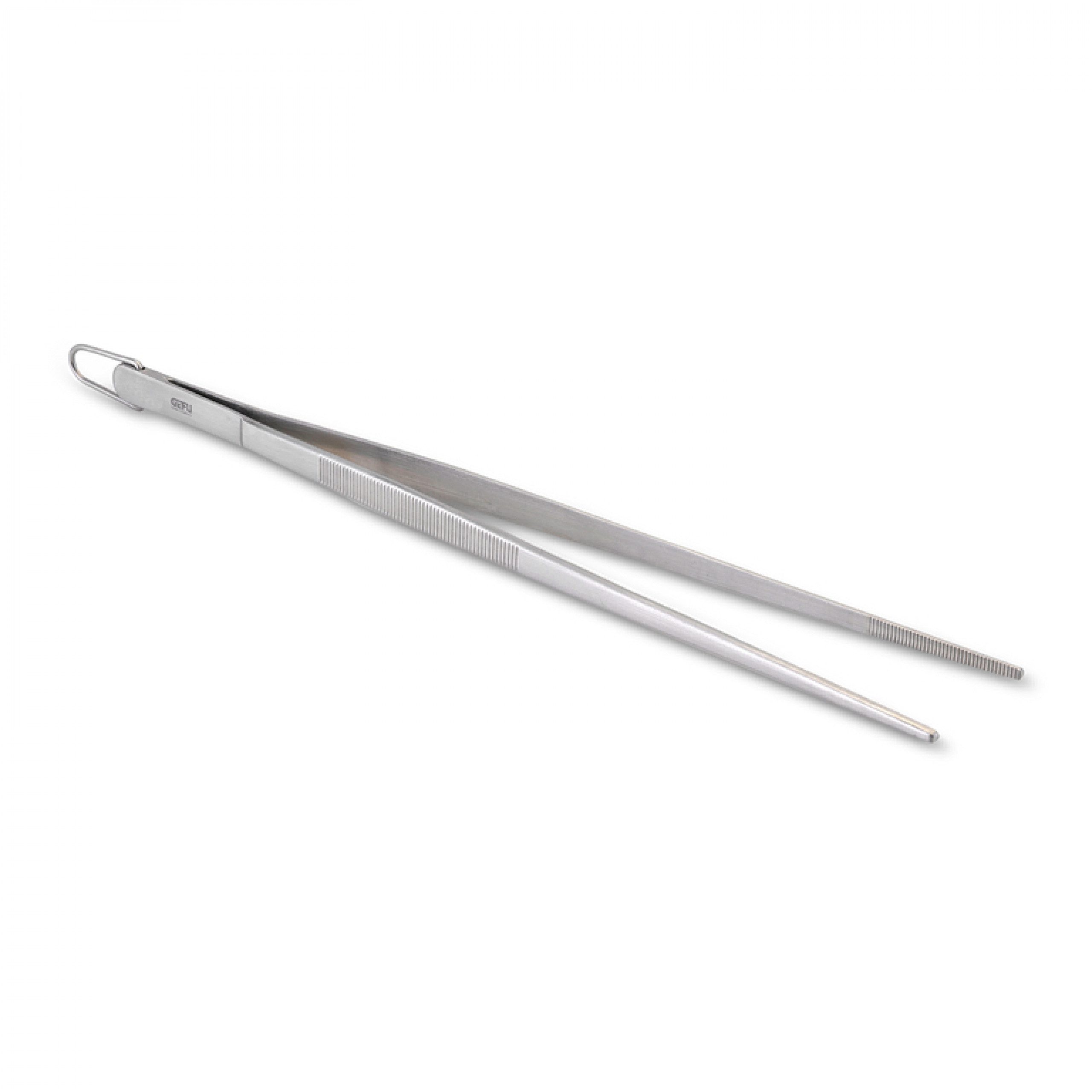 Severin Elektrogrill SEVERIN BBQ Pinzette ZB 8187 Edelstahl Grillpinzette für SEVO