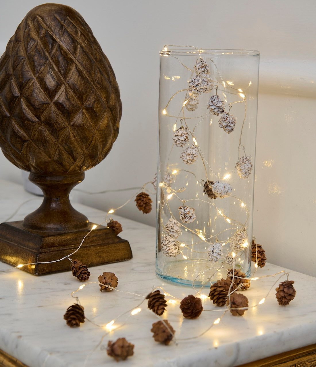 Sirius Home A/S LED-Lichterkette Tannenzapfen Molly Garland, 20-flammig günstig online kaufen