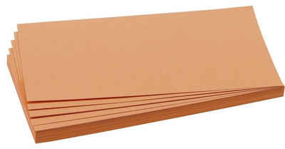 FRANKEN Formularblock FRANKEN Moderationskarte, Rechteck, 205 x 95 mm, orange