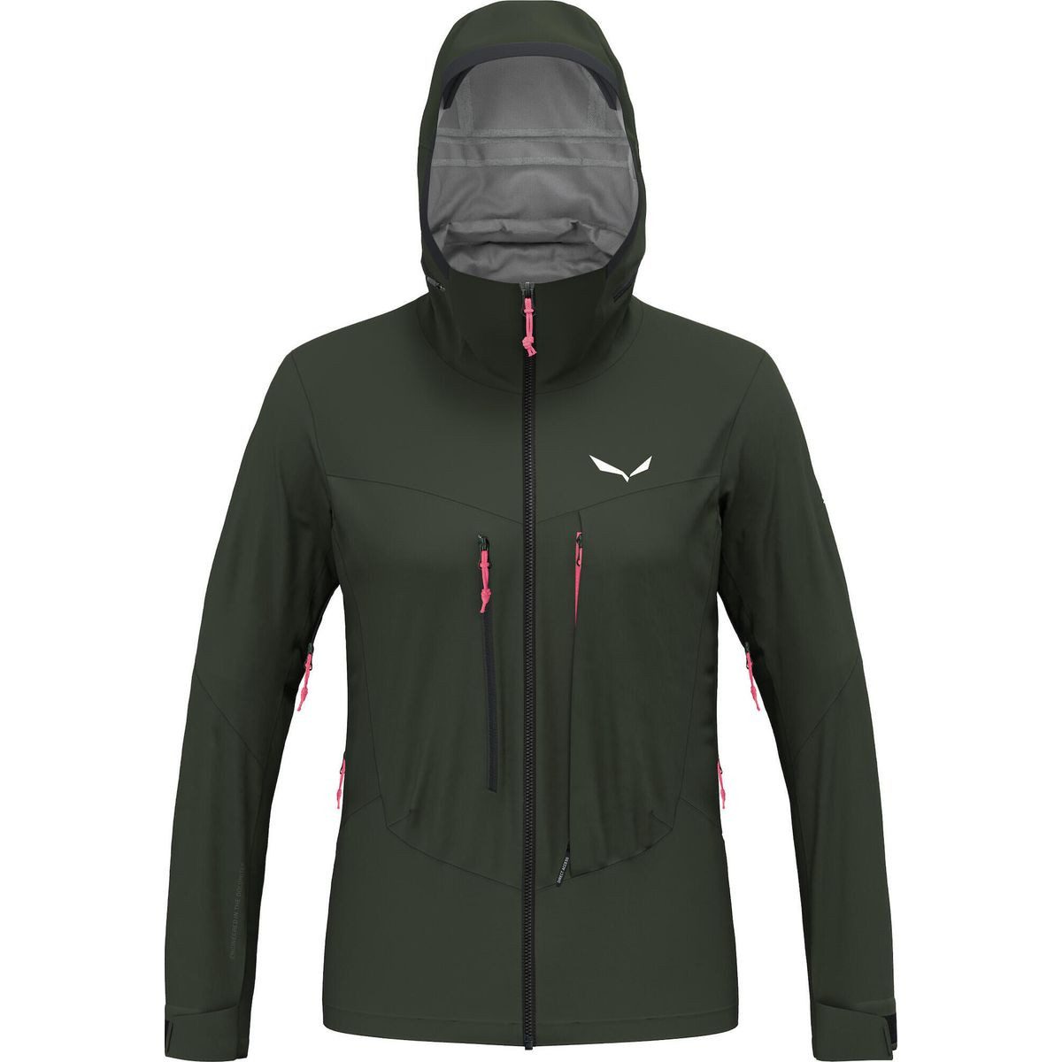 Salewa Skijacke Sella 3L Powertex Jacket W Leichte Hardshelljacke für Damen, wasserdicht und atmungsaktiv, ideal