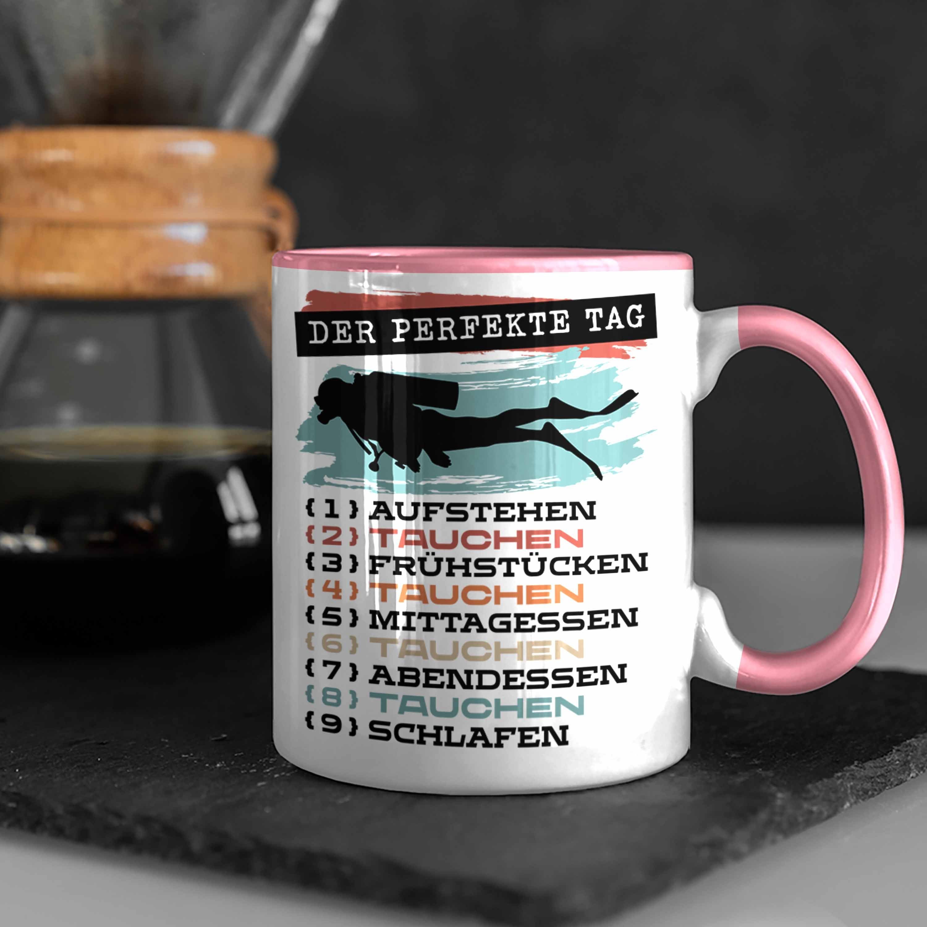 Ge Perfekte Becher Tauchen Rosa - Trendation Tasse Tasse Taucher Tag Trendation Geschenk Der