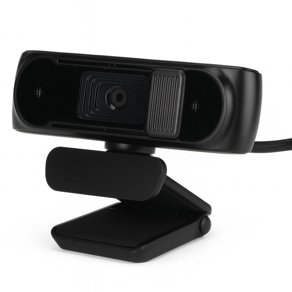 Diyarts Full HD-Webcam (Full-HD, 4x opt. Zoom, Professionelle Webkamera, mit Autofokus, Rauschunterdrückung und Schönheitsfunktion)