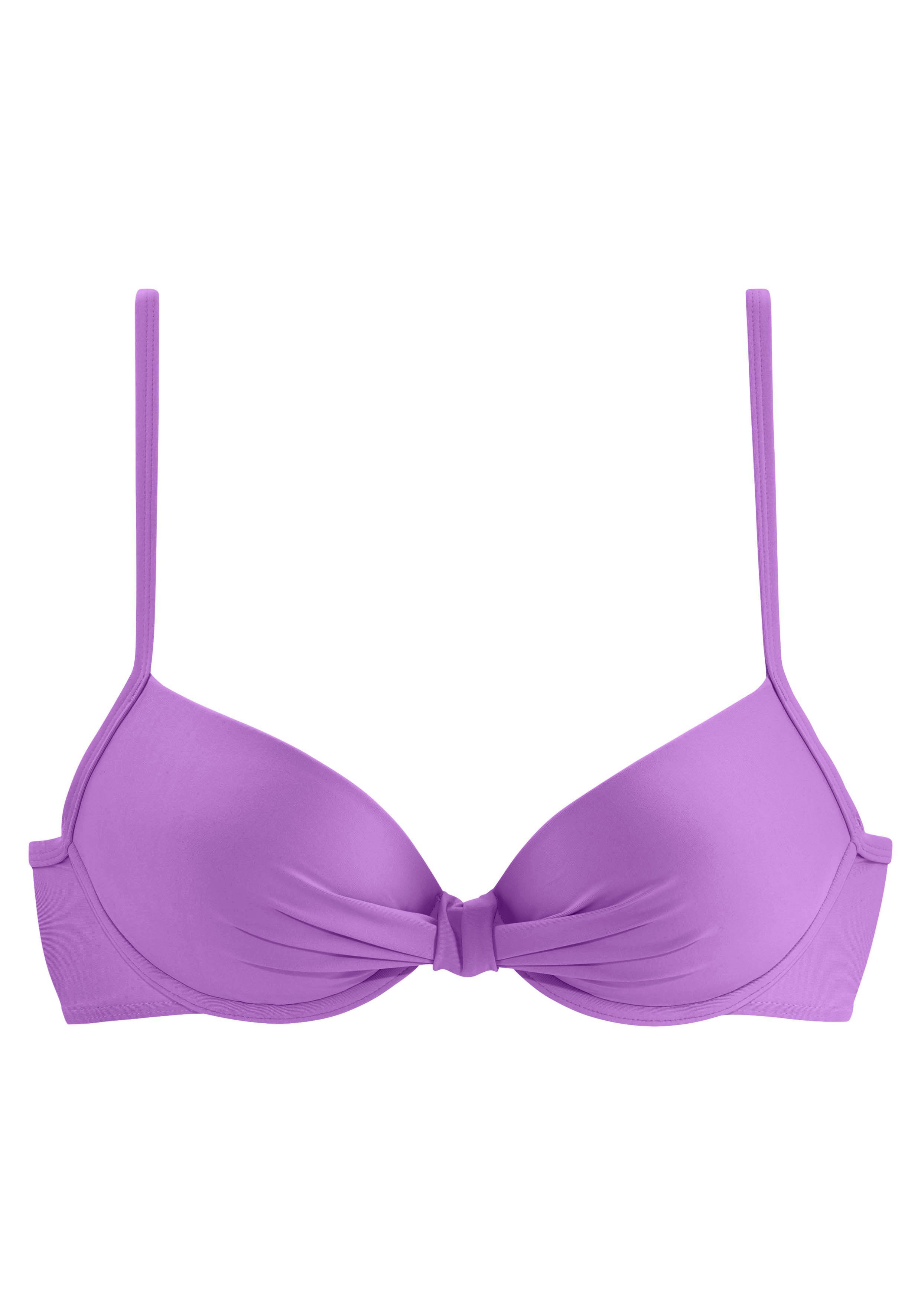 S.OLIVER Bügel-Bikini-Top Spain mit geraffter Mitte mehr