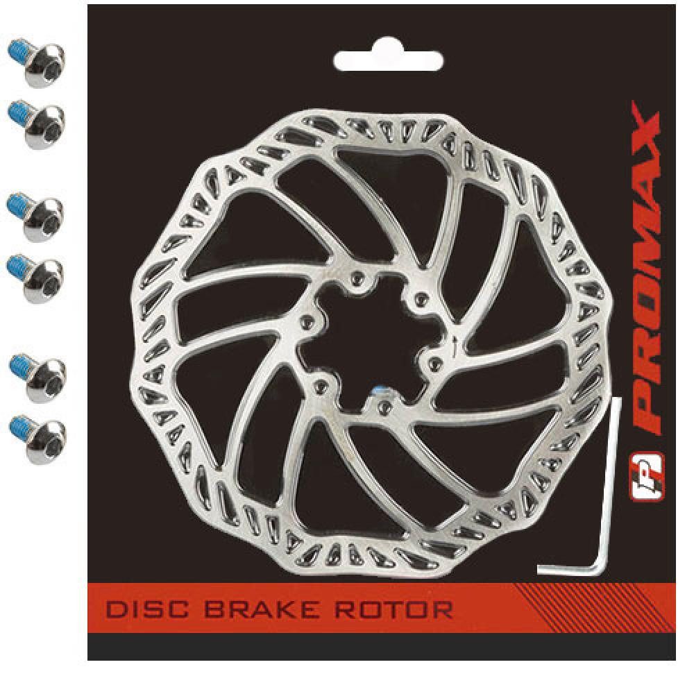 Promax Scheibenbremse Promax Bremsscheibe Ø180 mm 6Loch
