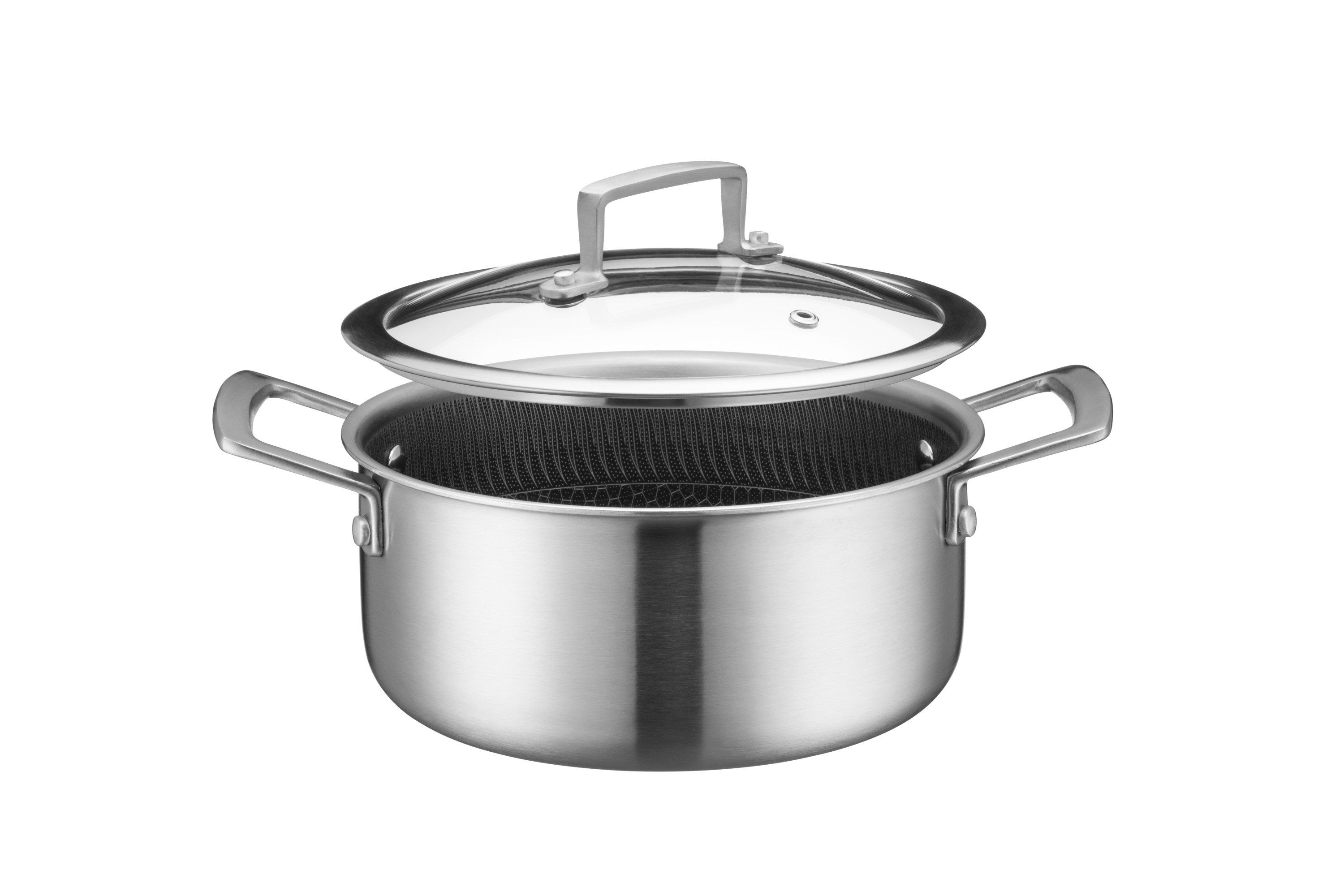 MÄSER Topf-Set Hestia Keramik, Edelstahl 18/10