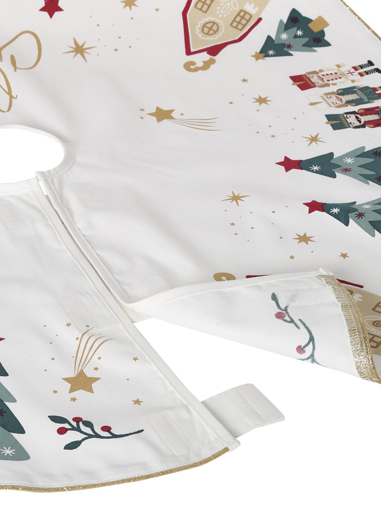 vertbaudet Weihnachtsfigur Weihnachtsbaum-Teppich NUSSKNACKER günstig online kaufen