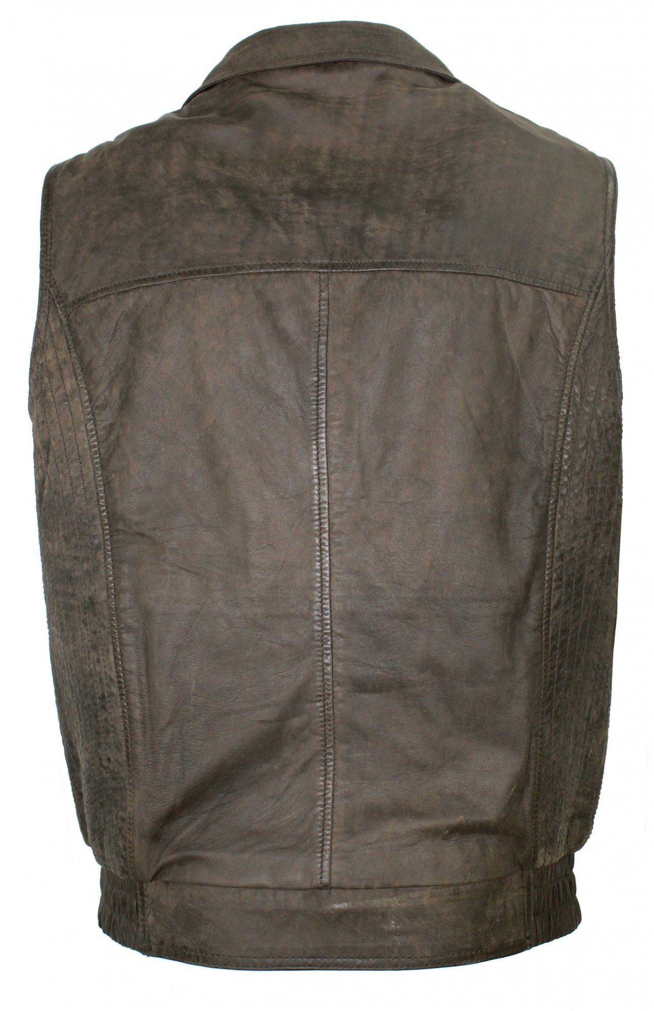 Maddox Lederweste Maddox - Herren Lederweste Lammnubuk braun antik günstig online kaufen